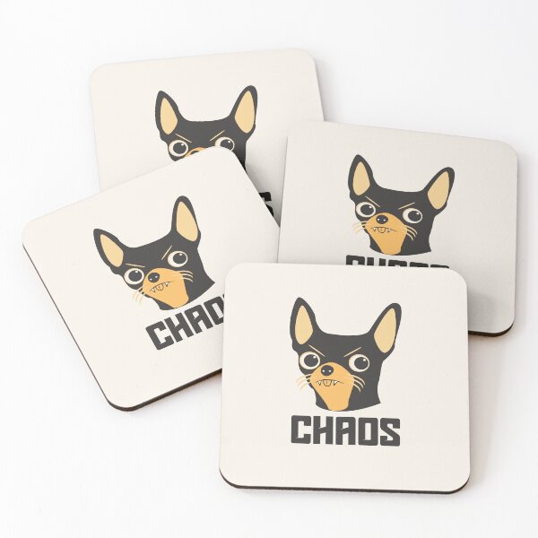 Item preview, Chaos Mad Dog Chihuahua Funny Illustration designed and sold by beboplab.
