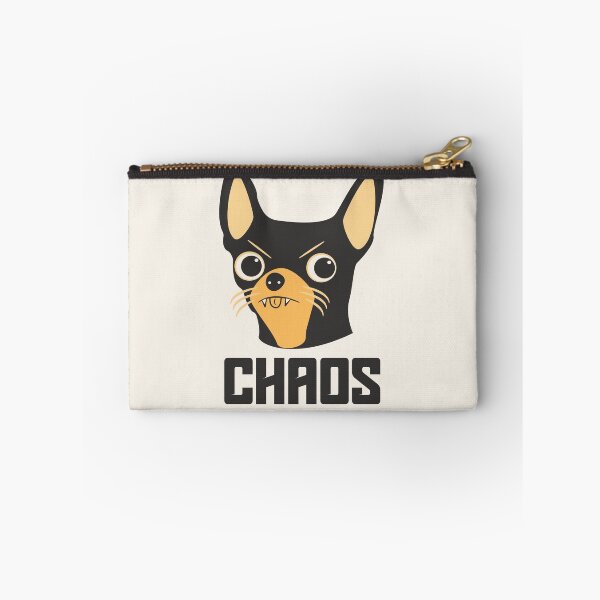 Item preview, Chaos Mad Dog Chihuahua Funny Illustration designed and sold by beboplab.