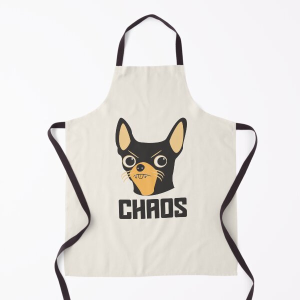 Item preview, Chaos Mad Dog Chihuahua Funny Illustration designed and sold by beboplab.