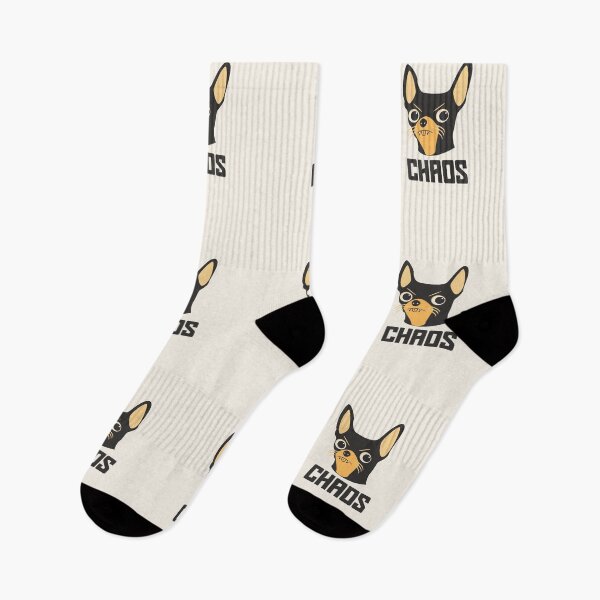 Item preview, Chaos Mad Dog Chihuahua Funny Illustration designed and sold by beboplab.