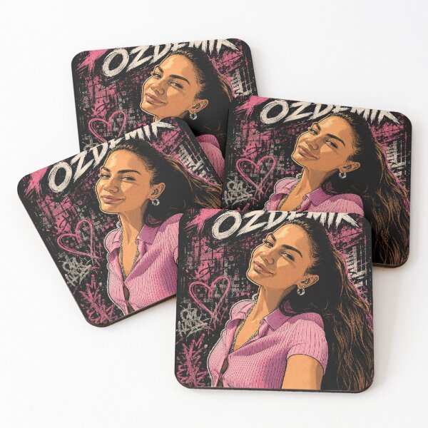 Item preview, Demet Özdemir actress pink designed and sold by DrFumaStone.
