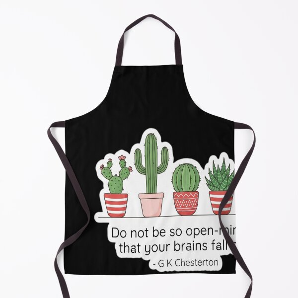 Item preview, Cactus Chesterton Quote designed and sold by leslygelbq.