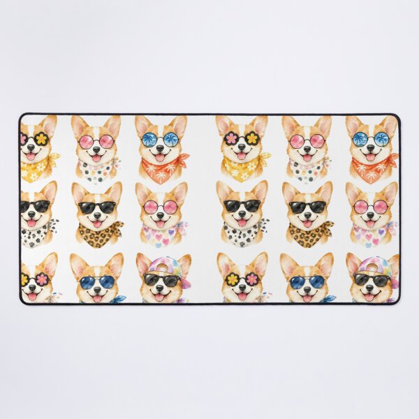 Item preview, Cute Corgi Watercolor Portrait – Dog designed and sold by Petsthetic.