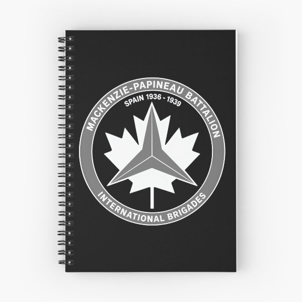 Item preview, Mackenzie Papineau Battalion International Brigades Antifascist Emblem Print designed and sold by PinUpPizzazz.
