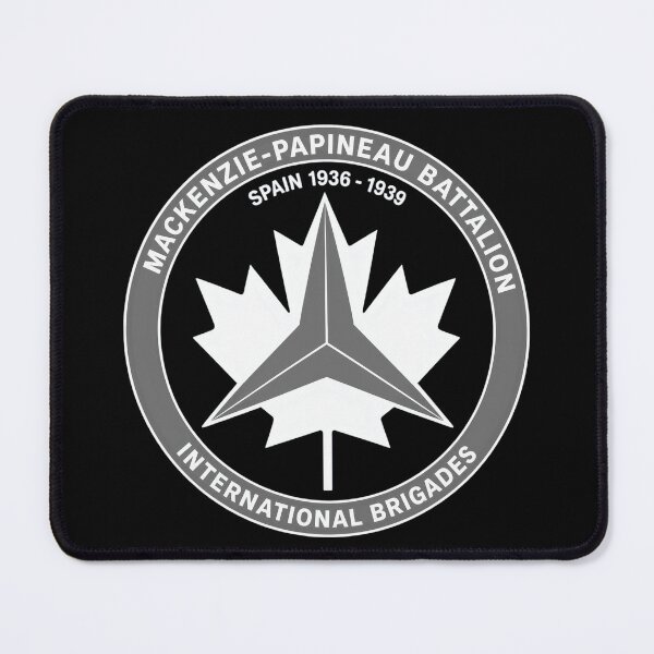 Item preview, Mackenzie Papineau Battalion International Brigades Antifascist Emblem Print designed and sold by PinUpPizzazz.
