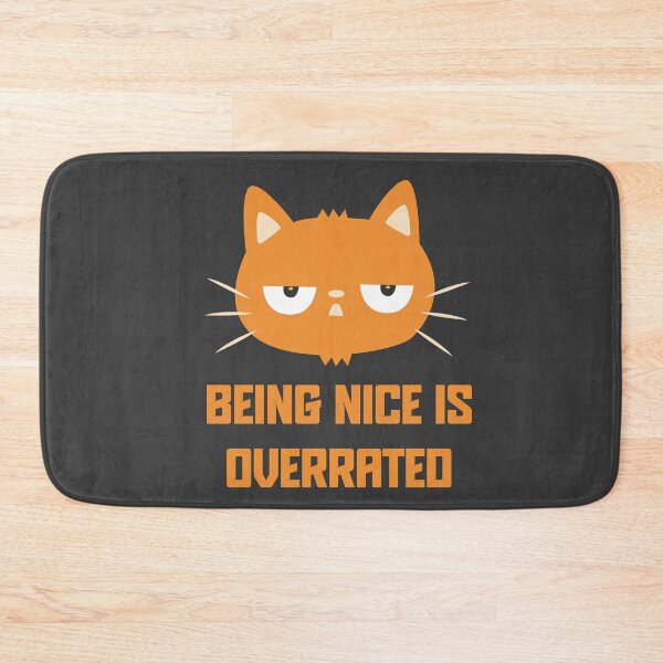 Item preview, Being Nice is Overrated Illustration designed and sold by beboplab.