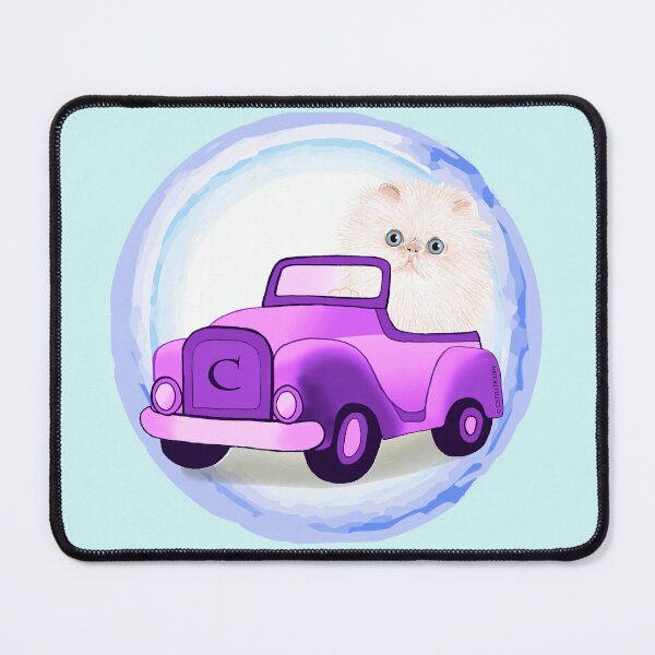 Item preview, Himalayan Cat Driving Car designed and sold by artmuvz.