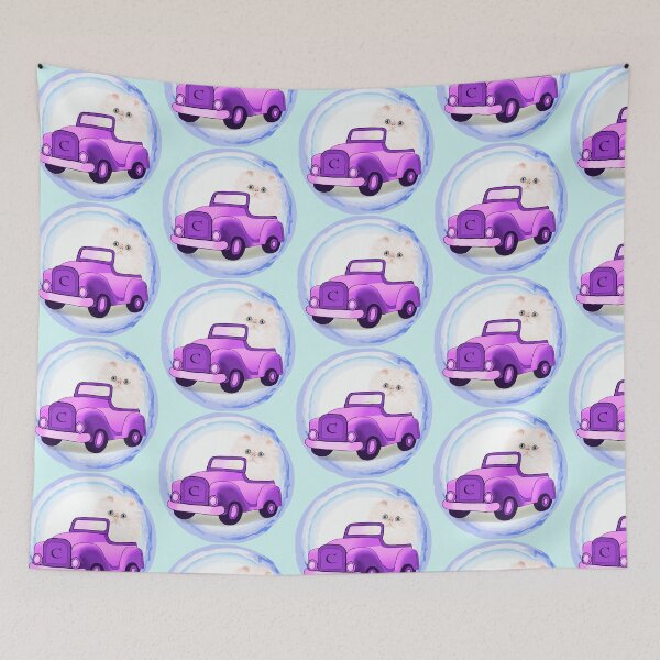 Item preview, Himalayan Cat Driving Car designed and sold by artmuvz.