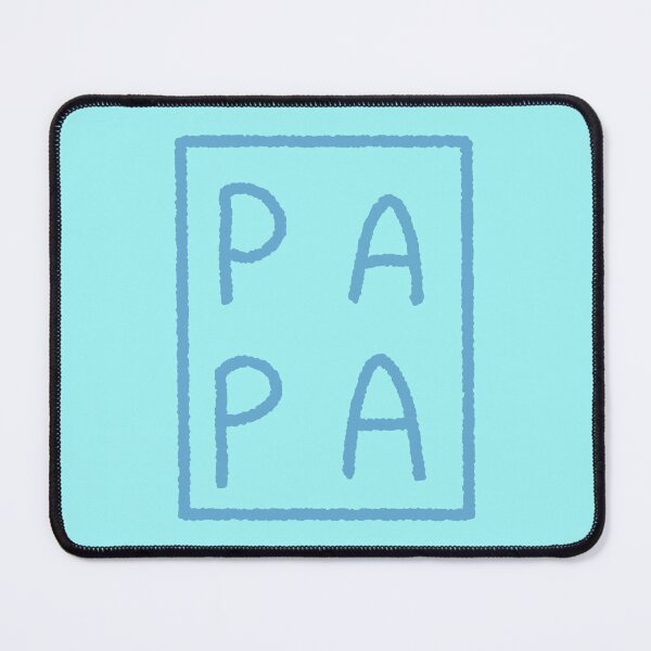 Item preview, PAPA Light Blue Lettering designed and sold by FrenchieBoops.