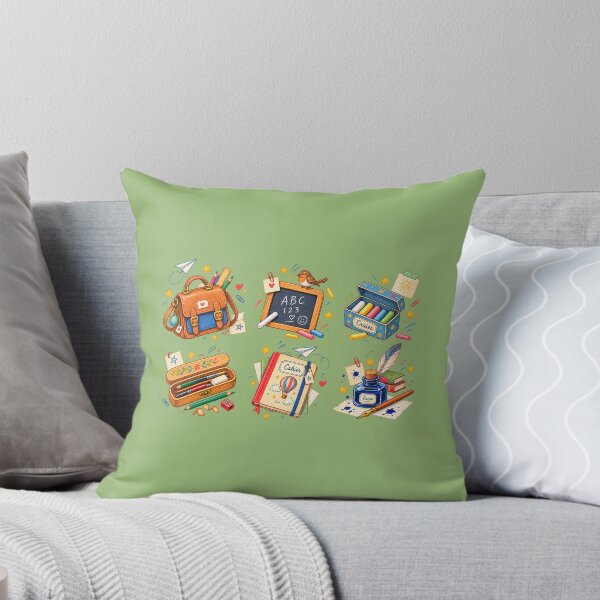 Aperçu de l'œuvre Whimsical Vintage School créée et vendue par JessouArt.