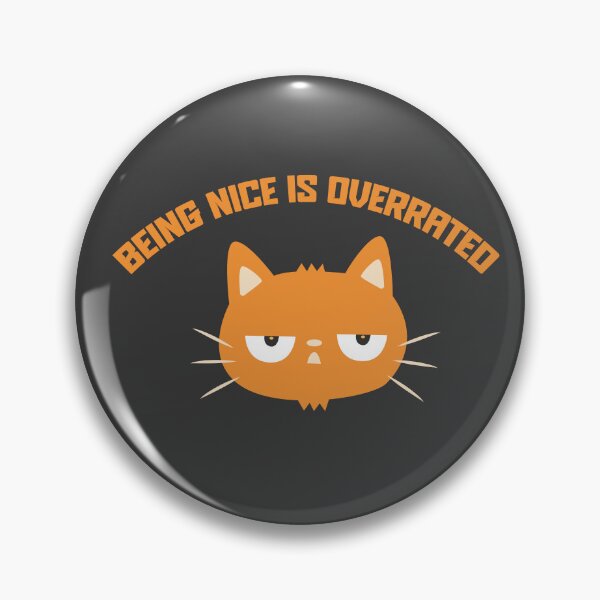 Item preview, Being Nice is Overrated Illustration designed and sold by beboplab.