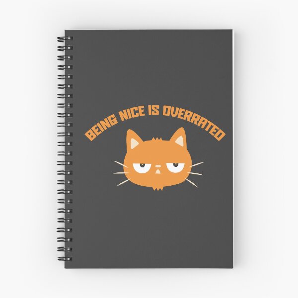 Item preview, Being Nice is Overrated Illustration designed and sold by beboplab.