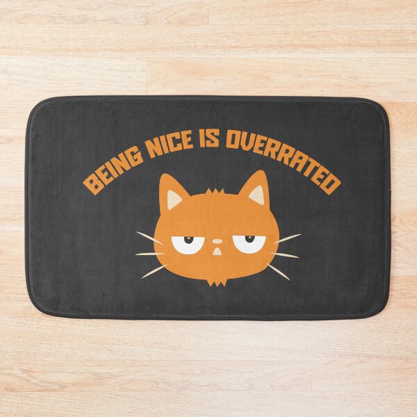 Item preview, Being Nice is Overrated Illustration designed and sold by beboplab.