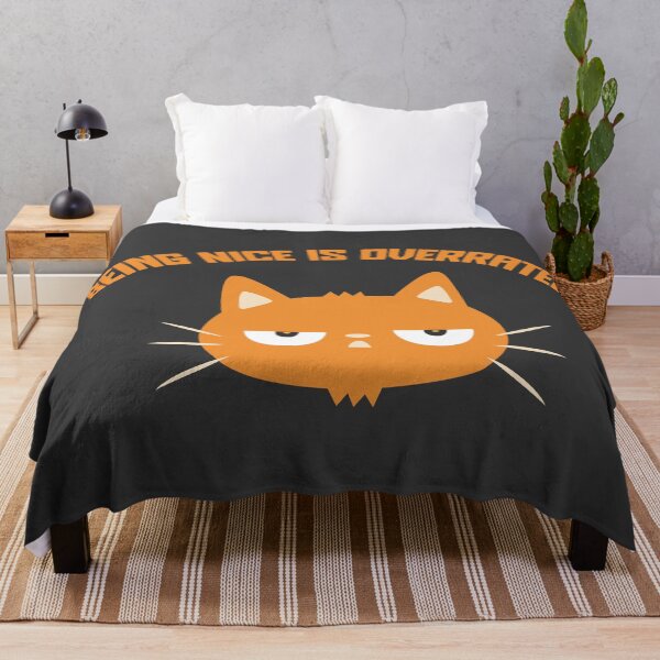 Item preview, Being Nice is Overrated Illustration designed and sold by beboplab.
