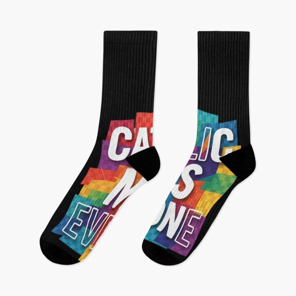 Item preview, Catholic means everyone! designed and sold by leslygelbq.