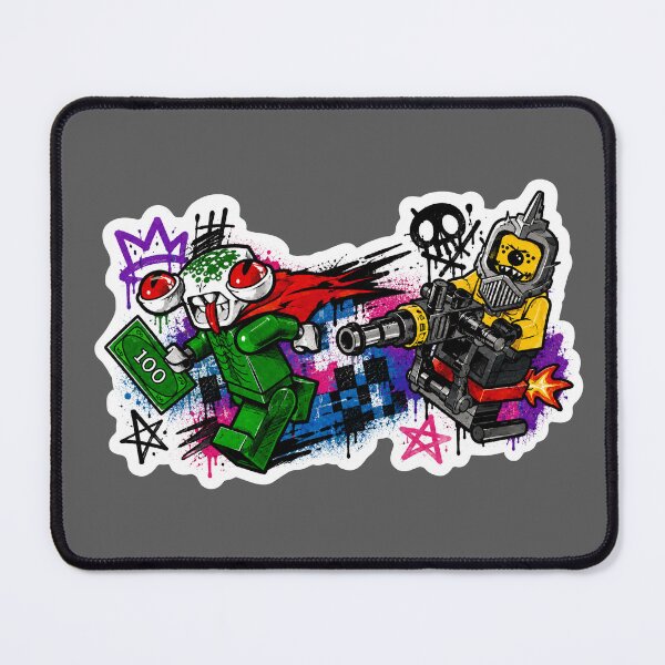 Item preview, Squidman and Snake - SPACE POLICE designed and sold by FigNewto.