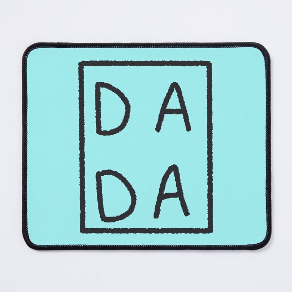Item preview, DADA Dark Lettering designed and sold by FrenchieBoops.
