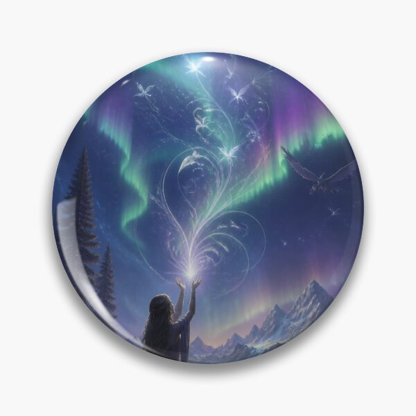 Item preview, Magical Northern Lights Ritual and Spirit Animals designed and sold by Inka Moon Design.