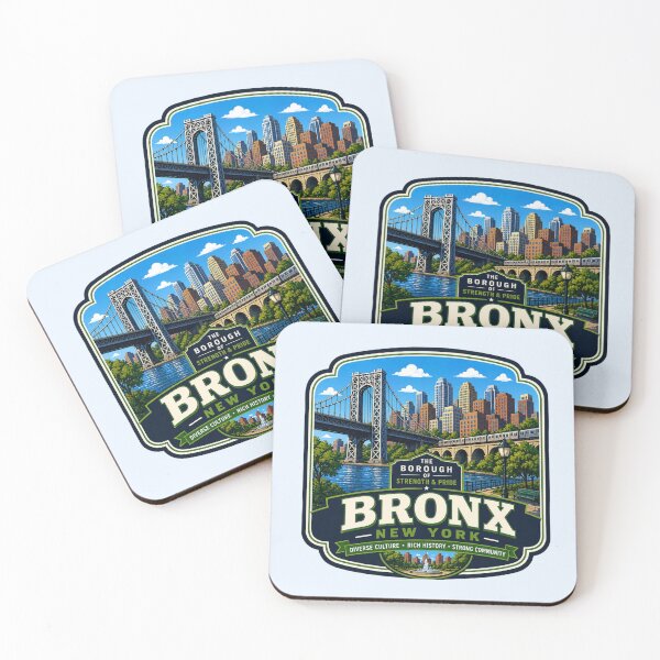 Item preview, Bronx, New York - Skyline & Bridge designed and sold by Myra365Art.
