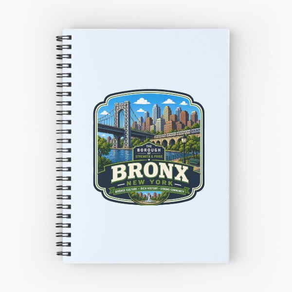 Item preview, Bronx, New York - Skyline & Bridge designed and sold by Myra365Art.