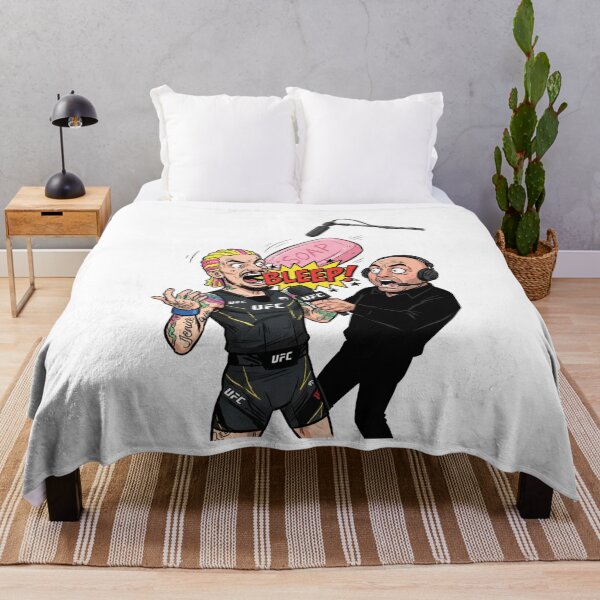 Item preview, Funny Sean O'Malley and Joe Rogan UFC Soap Interview Cartoon Design designed and sold by annaarthk.