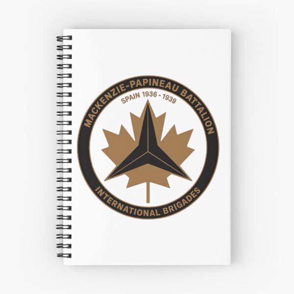 Item preview, Mackenzie Papineau Battalion International Brigades Antifascist Emblem Print designed and sold by PinUpPizzazz.