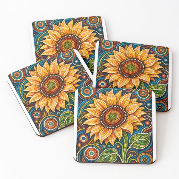 Item preview, sun flower designed and sold by ngangkangart.