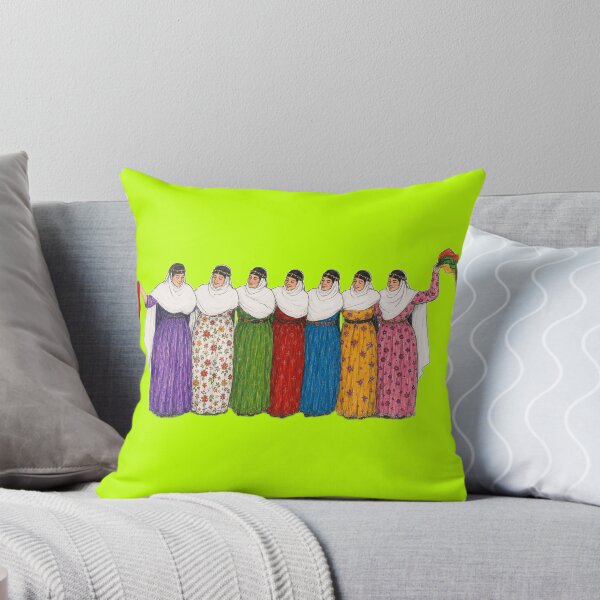 Item preview, Kurdish Women Traditional Dance Folk Art designed and sold by DailyDoodlesBySumbul.