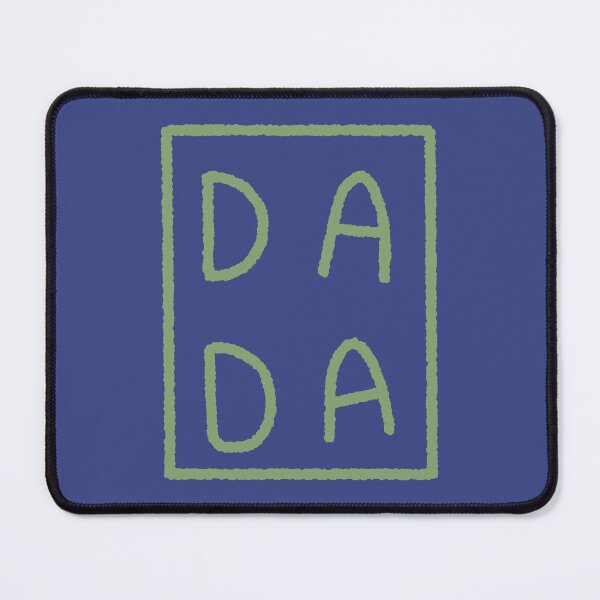 Item preview, DADA Green Lettering designed and sold by FrenchieBoops.
