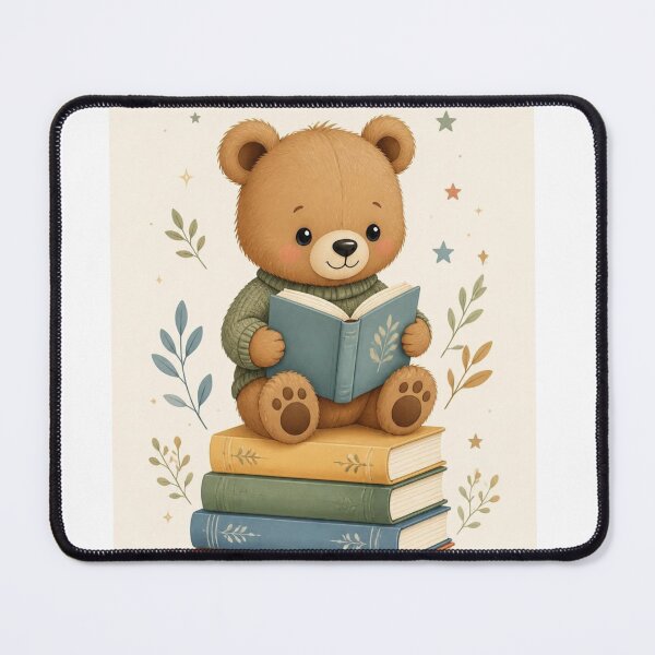 Item preview, Cute Panda Reading a Book designed and sold by sousou-83.
