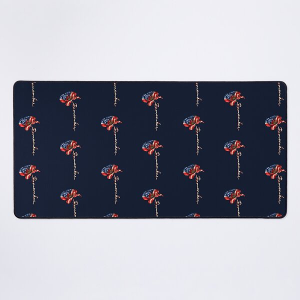 Item preview, Remember American Flag Vintage Red Poppy Memorial Day Art designed and sold by Cute & Sassy Custom Gifting Boutiques.