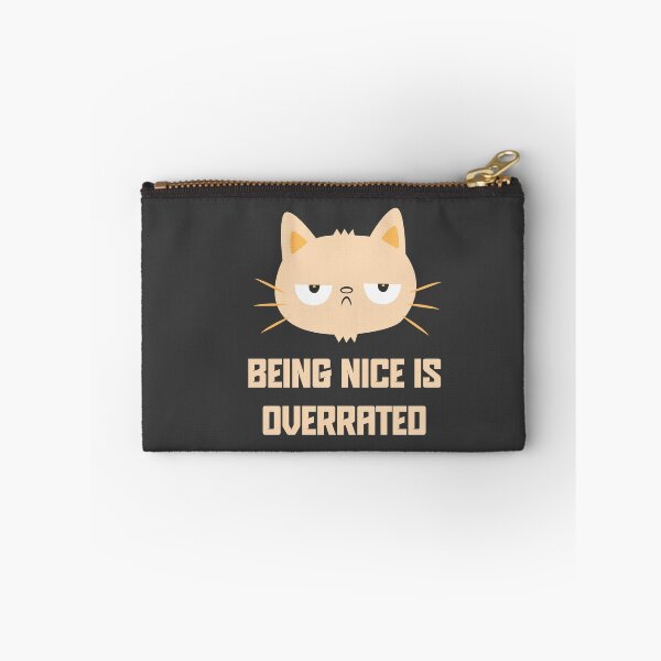 Item preview, Being Nice is Overrated Illustration designed and sold by beboplab.