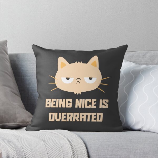 Item preview, Being Nice is Overrated Illustration designed and sold by beboplab.