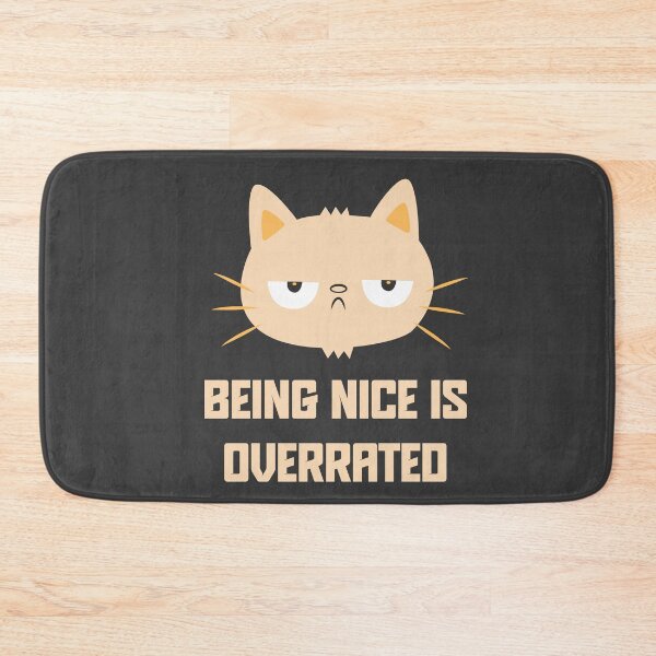 Item preview, Being Nice is Overrated Illustration designed and sold by beboplab.
