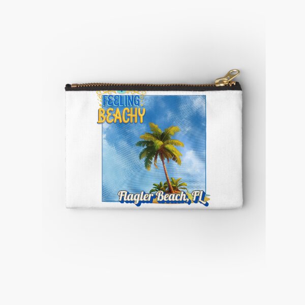 Item preview, Feeling Beachy Flagler Beach FL Retro Palm Tree Design designed and sold by DonnaRaine.