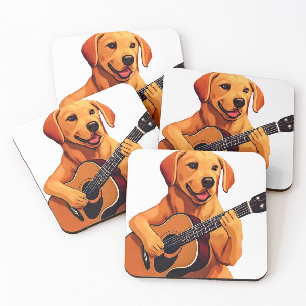 Item preview, Funny Dog Playing Guitar – Happy Music Lover designed and sold by say_li03.