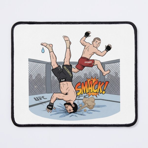 Item preview, Funny UFC Fighter Crash Landing Cartoon Art designed and sold by annaarthk.