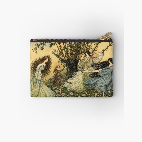 Item preview, Dancing with the Fairies by Arthur Rackham - Fairy Wall Art – Dancing Fairies Print for Peter Pan Fans designed and sold by RickE.