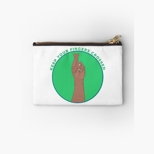 Item preview, Keep Your Fingers Crossed Lucky Charm Vintage Hand Sign designed and sold by shopdiego.