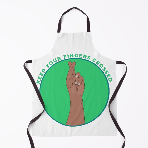 Item preview, Keep Your Fingers Crossed Lucky Charm Vintage Hand Sign designed and sold by shopdiego.