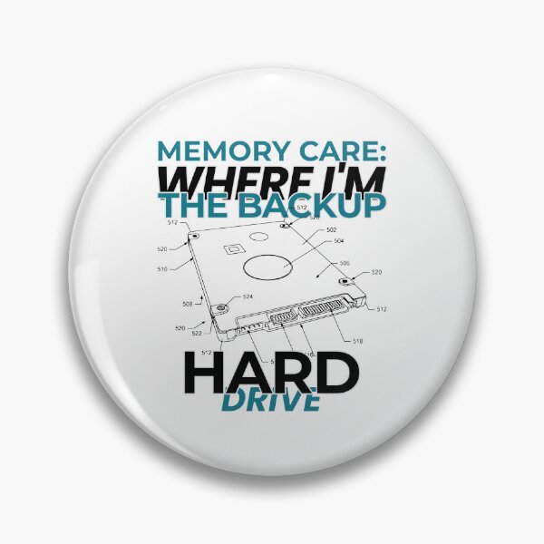 Item preview, Memory Care: Where I'm The Backup Hard Drive designed and sold by DTTG-Co.