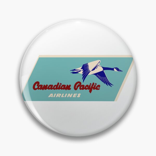 Item preview, Vintage Canadian Pacific Airlines Goose Logo 1942–1968 – 1953 Retro Aviation Design designed and sold by RetroAviation.