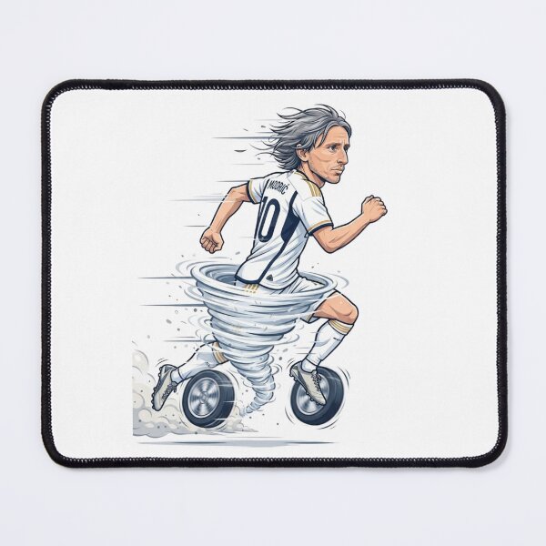 Item preview, Funny Luka Modric Tornado Speed Cartoon Art designed and sold by annaarthk.