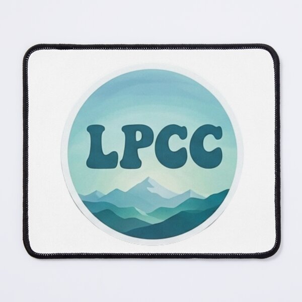 Item preview, LPCC Licensed Professional Clinical Counselor Mountain Sticker designed and sold by abdesigns4u.