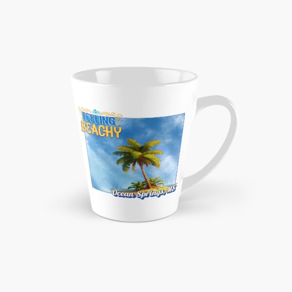 Item preview, Feeling Beachy Ocean Springs MS Retro Palm Tree Design designed and sold by DonnaRaine.