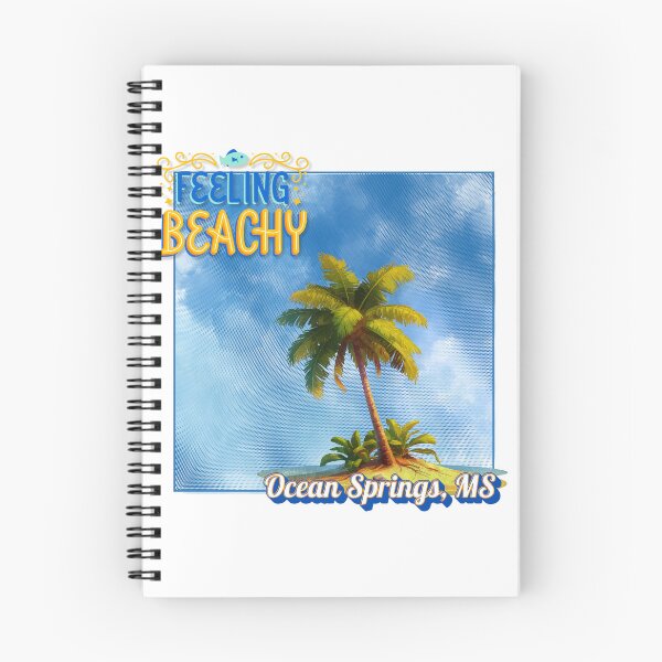Item preview, Feeling Beachy Ocean Springs MS Retro Palm Tree Design designed and sold by DonnaRaine.