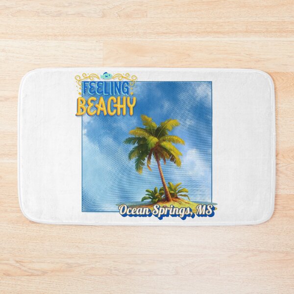 Item preview, Feeling Beachy Ocean Springs MS Retro Palm Tree Design designed and sold by DonnaRaine.
