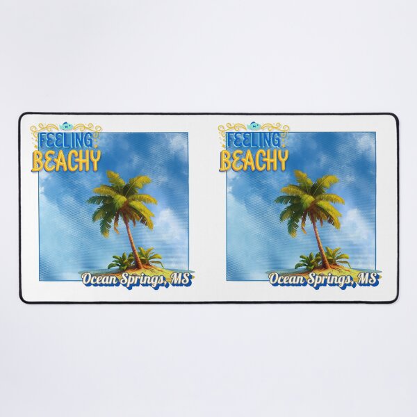 Item preview, Feeling Beachy Ocean Springs MS Retro Palm Tree Design designed and sold by DonnaRaine.