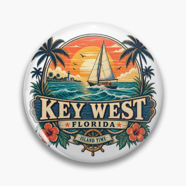 Item preview, Vintage Key West Island Time designed and sold by donndostudio.
