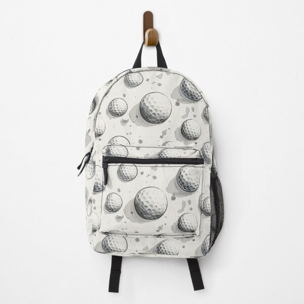 Item preview, Watercolor Golf Ball Pattern - Grey Monochrome Sports Illustration Design designed and sold by Nine Lives Studio.